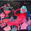 Santiago Paredes - Salome- Acrylic on canvas - 763x78 in - 2023
